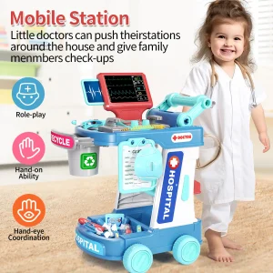 Children's Doctor Toy Simulation Tool Set